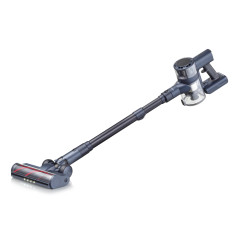 Severin HV 7175 scopa elettrica Aspirapolvere elettrica Batteria Secco Senza sacchetto 0,5 L 200 W Blu, Metallico 2,2 Ah