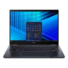 Acer TravelMate TMP414RN-55-TCO-71X7 Intel Core Ultra 7 255U Ibrido (2 in 1) 35,6 cm (14") Touch screen WUXGA 16 GB DDR5-SDRAM