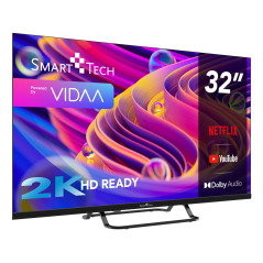 Smart-Tech 32HV02V TV 81,3 cm (32") HD Smart TV Wi-Fi Nero 180 cd m²