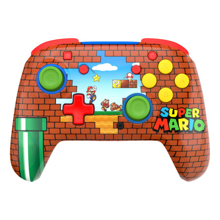 Turtle Beach Rematch Mario Bricks Controller da gaming wireless per Nintendo Switch. Funziona anche con Nintendo Switch 2 -
