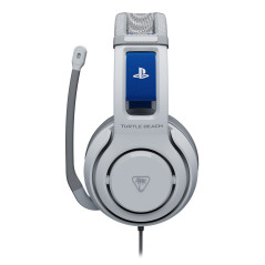 Turtle Beach Atlas 200 Cuffie Bianco da gioco cablate con licenza ufficiale per PlayStation - driver Nanoclear da 50 mm,