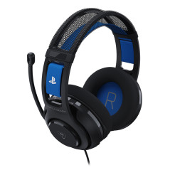 Turtle Beach Atlas 200 Cuffie Nero da gioco cablate con licenza ufficiale per PlayStation - driver Nanoclear da 50 mm,