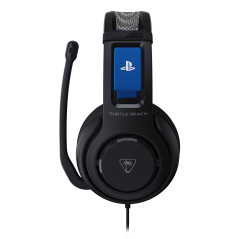Turtle Beach Atlas 200 Cuffie Nero da gioco cablate con licenza ufficiale per PlayStation - driver Nanoclear da 50 mm,