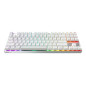 CHERRY MX 8.2 Pro TMR Wireless tastiera Gaming USB + RF Wireless + Bluetooth QWERTY US International Argento, Bianco