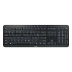 CHERRY Stream keyboard ultimate tastiera Casa ufficio USB + RF Wireless + Bluetooth QWERTY Inglese Nero