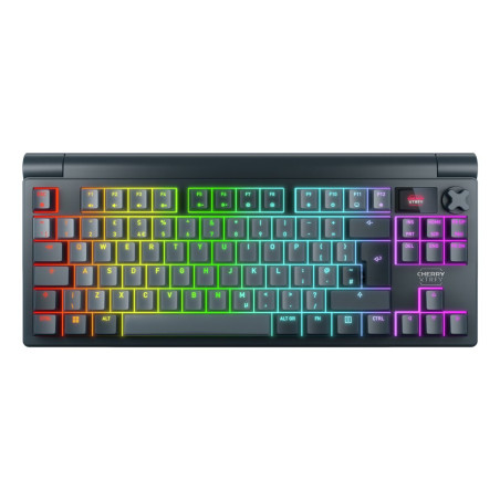 CHERRY XTRFY MX 8.3 TKL Wireless tastiera Gaming USB + RF Wireless + Bluetooth QWERTY Inglese UK Grigio