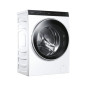 Haier Super Drum Series 9 HWD100-BD1499U1N lavasciuga Libera installazione Caricamento frontale Bianco