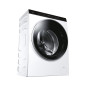 Haier Super Drum Series 9 HWD100-BD1499U1N lavasciuga Libera installazione Caricamento frontale Bianco