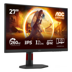 AOC G4 27G4ZR Monitor PC 68,6 cm (27") 1920 x 1080 Pixel Full HD LED Nero, Rosso