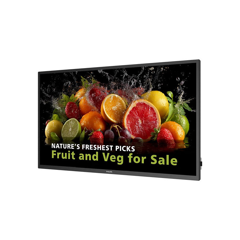 Philips Serie 5000 50BDL5050D/00 visualizzatore di messaggi 127 cm (50") LCD Wi-Fi 600 cd/m² Full HD Nero Processore integrato Philips Serie 5000 50BDL5050D/00 visualizzatore di messaggi 127 cm (50") LCD Wi-Fi 600 cd/m² Full HD Nero Processore integrato