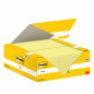 Post-It 653-CY-VP24 pouch autoadesiva Rettangolo Giallo 100 fogli Autoadesivo
