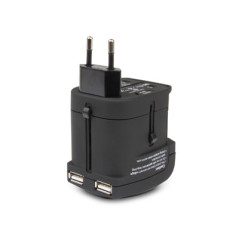 Hamlet Traver Adapter adattatore universale da viaggio per prese elettriche più caricatore usb