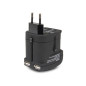 Hamlet Traver Adapter adattatore universale da viaggio per prese elettriche più caricatore usb