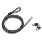 Hamlet XPADLOCK180S cavo di sicurezza Nero 1,8 m Hamlet XPADLOCK180S cavo di sicurezza Nero 1,8 m