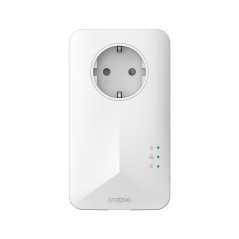 Strong POWERL1000DUOWIFIEUV2 1000 Mbit s Collegamento ethernet LAN Wi-Fi Bianco 2 pz