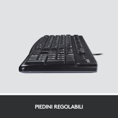 Logitech K120 Tastiera con Cavo