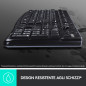 Logitech K120 Tastiera con Cavo
