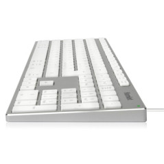 Hamlet XKKITA-MCU tastiera Ufficio USB QWERTY Bianco