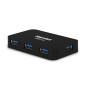 Hamlet Hub usb 3.0 a 4 porte 5 Gbps