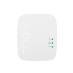Strong POWERLWF600DUOMINI adattatore di rete PowerLine 600 Mbit s Collegamento ethernet LAN Wi-Fi Bianco 2 pz