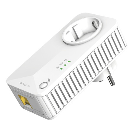 Strong Powerline 600 Triple Pack EU V2 600 Mbit/s Collegamento ethernet LAN Bianco 3 pz