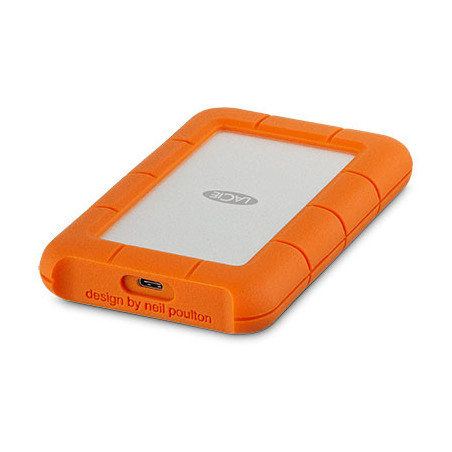 LaCie Rugged USB-C disco rigido esterno 1 TB 2.5" USB tipo-C 3.2 Gen 1 (3.1 Gen 1) Arancione