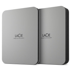 LaCie Mobile Drive (2022) disco rigido esterno 2 TB 2.5" USB tipo-C 3.2 Gen 1 (3.1 Gen 1) Argento