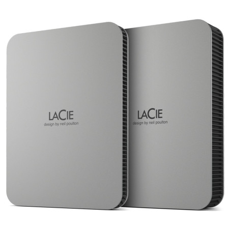 LaCie Mobile Drive (2022) disco rigido esterno 1 TB 2.5" USB tipo-C 3.2 Gen 1 (3.1 Gen 1) Argento