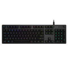 Logitech G 920-009343 tastiera Gaming USB QWERTY Italiano Carbonio