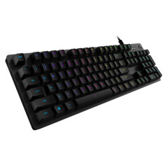 Logitech G 920-009343 tastiera Gaming USB QWERTY Italiano Carbonio
