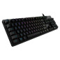 Logitech G 920-009343 tastiera Gaming USB QWERTY Italiano Carbonio
