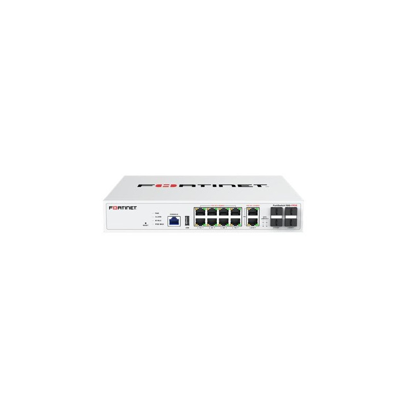 Fortinet FS-110G-FPOE switch di rete Gestito L2 10G Ethernet (100/1000/10000) Supporto Power over Ethernet (PoE)
