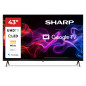 Sharp 43HP5265E TV 109,2 cm (43") 4K Ultra HD Smart TV Wi-Fi Nero