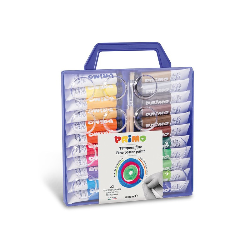 Primo 449T22VA pittura ad acqua Multi 12 ml Tubo 22 pz