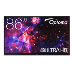 Optoma H1F0H08BW101 lavagna interattiva 2,18 m (86") 3840 x 2160 Pixel Touch screen Nero USB