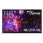 Optoma H1F0H08BW101 lavagna interattiva 2,18 m (86") 3840 x 2160 Pixel Touch screen Nero USB