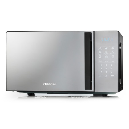 Hisense H20MOMBS4HG forno a microonde Argento Microonde con grill Superficie piana 20 L 700 W