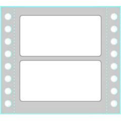Tico TAB1-0722 etichetta per stampante Bianco Etichetta per stampante autoadesiva