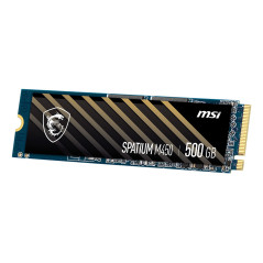 MSI Spatium M450 PCIe 4.0 NVMe M.2 500GB V1 PCI Express 4.0 3D NAND