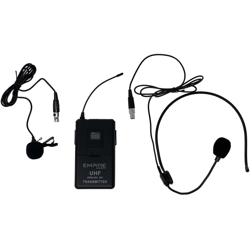 Empire Media AV.SB-NECK1 microfono Nero Microfono a collare