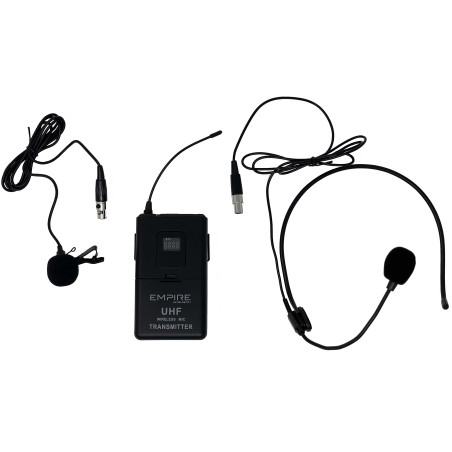 Empire Media AV.SB-NECK1 microfono Nero Microfono a collare