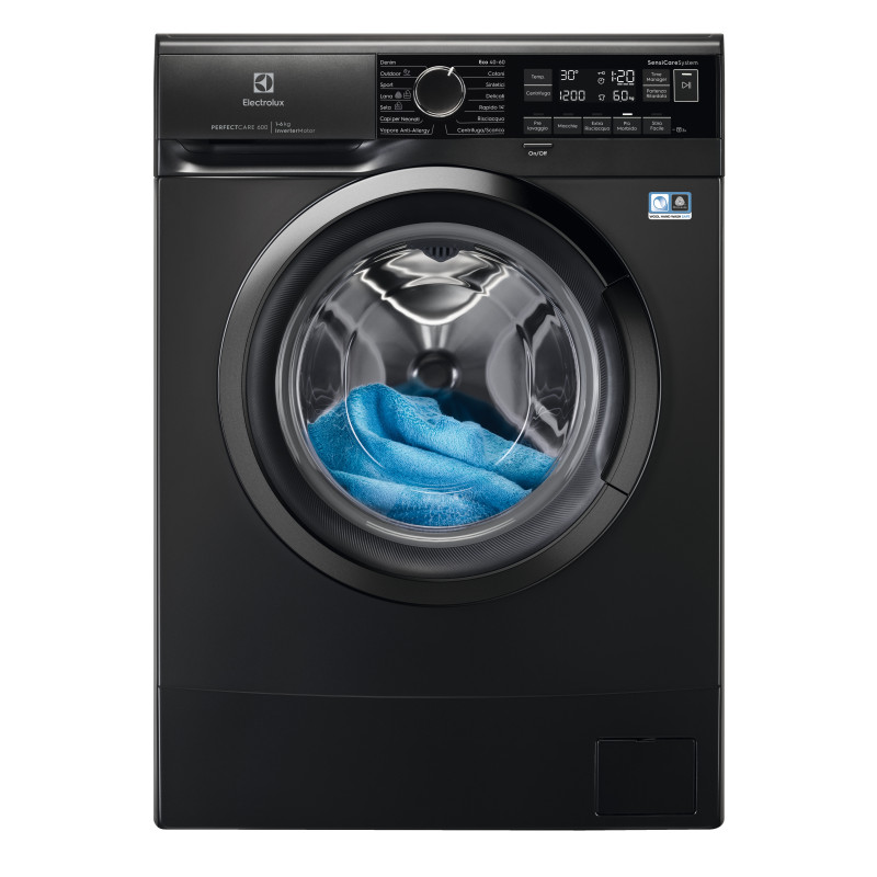 Electrolux EW6S326ABL lavatrice Caricamento frontale 6 kg 1200 Giri/min Nero
