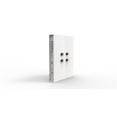 Empire Media HS.QUADROMIC set di altoparlanti 140 W Universale Bianco 2.0 canali