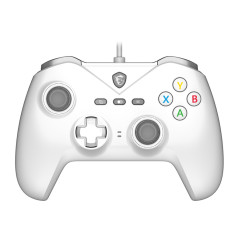 MSI FORCE GC200 WHITE periferica di gioco Bianco USB Gamepad Analogico Digitale Android, PC