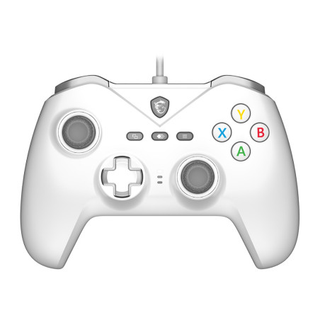 MSI FORCE GC200 WHITE periferica di gioco Bianco USB Gamepad Analogico Digitale Android, PC