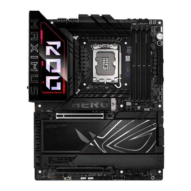 ASUS ROG MAXIMUS Z890 HERO Intel Z890 LGA 1851 (Socket V1) ATX ASUS ROG MAXIMUS Z890 HERO Intel Z890 LGA 1851 (Socket V1) ATX