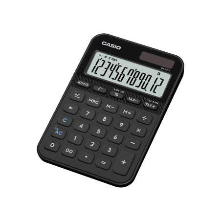 Casio MS-20YC calcolatrice Desktop Calcolatrice di base Nero