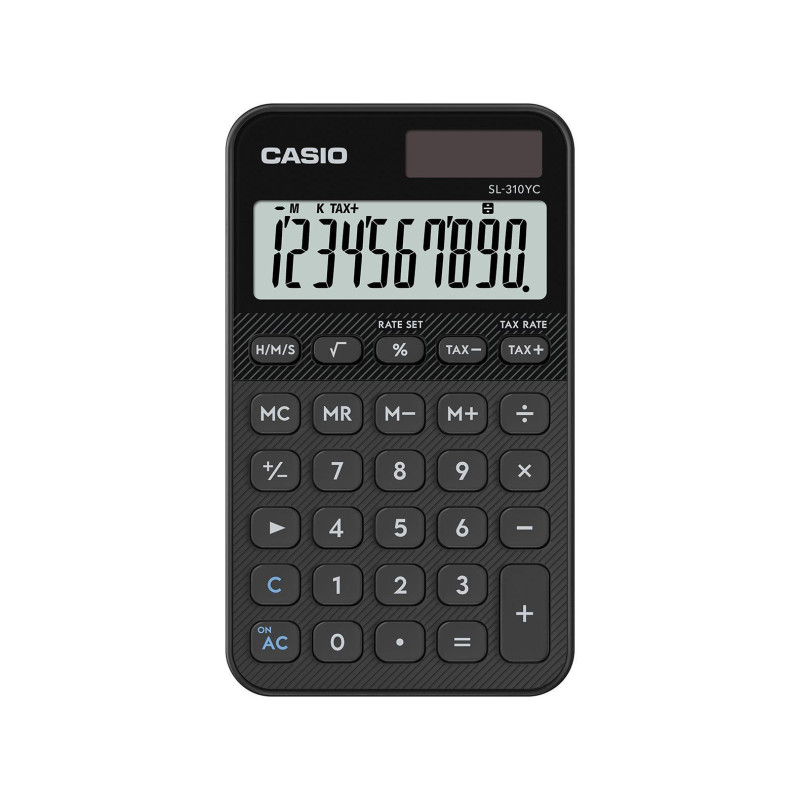 Casio SL-310YC calcolatrice Tasca Calcolatrice di base Nero