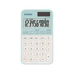 Casio SL-310YC calcolatrice Tasca Calcolatrice di base Verde chiaro