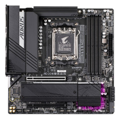 GIGABYTE B650M AORUS ELITE Scheda madre - Supporta CPU AMD Ryzen 9000, VRM a 12+2+2 fasi, fino a 8000 MHz DDR5, 1xPCIe 5.0 +